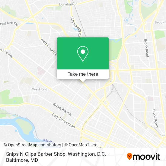 Snips N Clips Barber Shop map