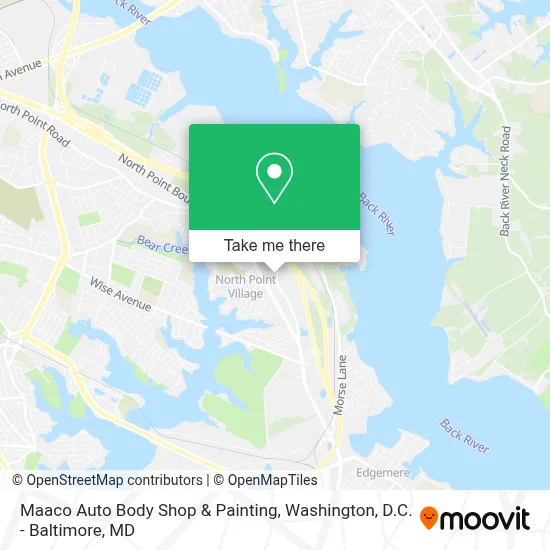 Maaco Auto Body Shop & Painting map