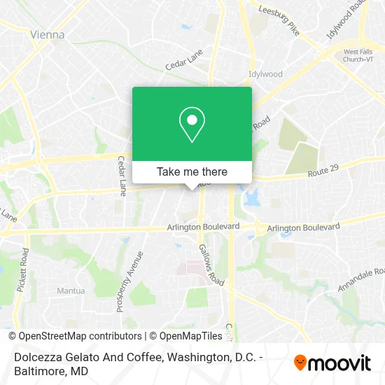 Dolcezza Gelato And Coffee map