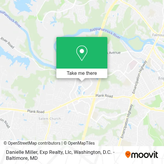 Danielle Miller, Exp Realty, Llc map