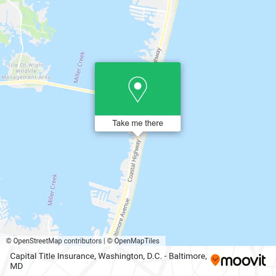 Capital Title Insurance map