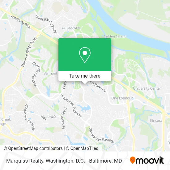 Marquiss Realty map