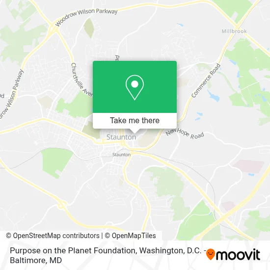 Purpose on the Planet Foundation map