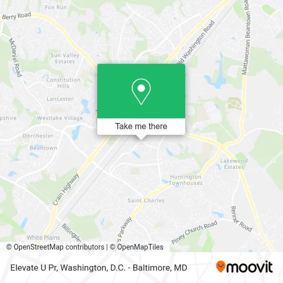 Elevate U Pr map