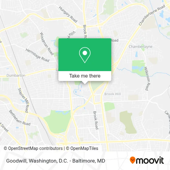 Goodwill map