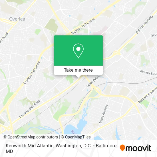 Kenworth Mid Atlantic map