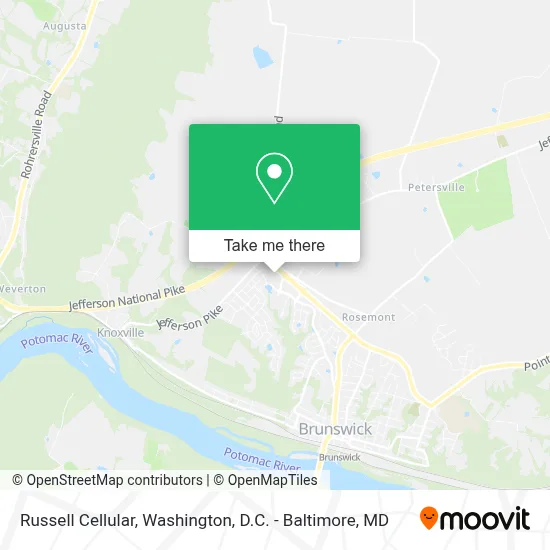 Russell Cellular map