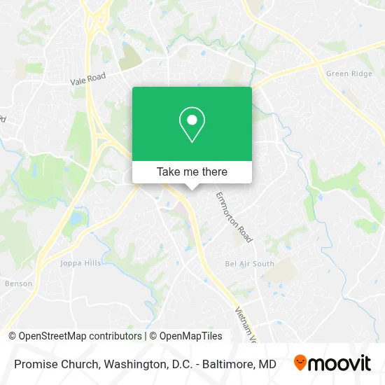 Promise Church map
