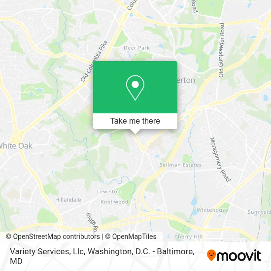 Variety Services, Llc map