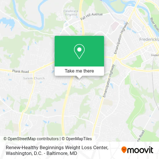 Renew-Healthy Beginnings Weight Loss Center map