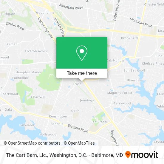 The Cart Barn, Llc. map
