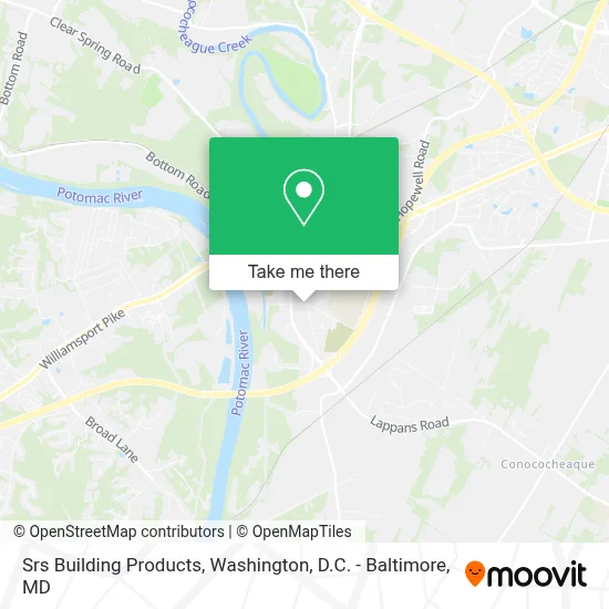 Srs Building Products map