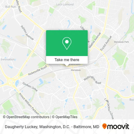 Daugherty Luckey map