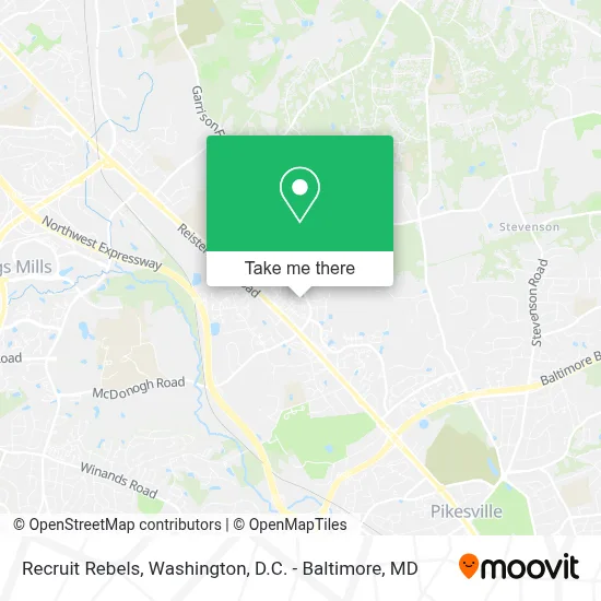 Recruit Rebels map