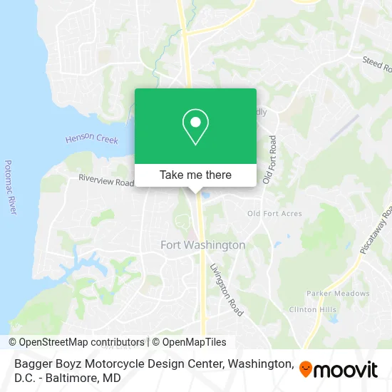 Bagger Boyz Motorcycle Design Center map