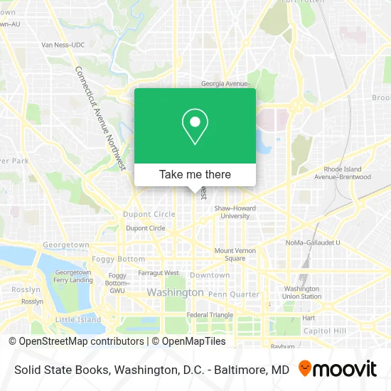 Solid State Books map
