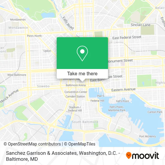 Sanchez Garrison & Associates map
