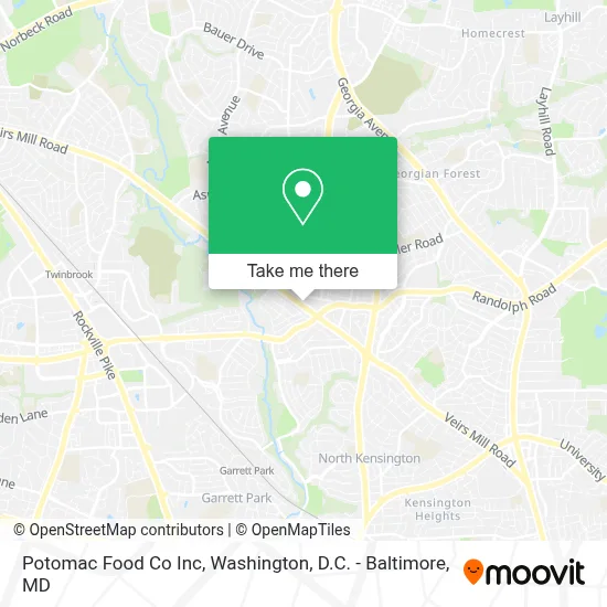 Potomac Food Co Inc map