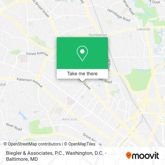 Biegler & Associates, P.C. map