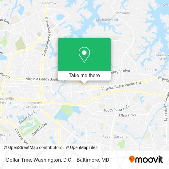 Dollar Tree map