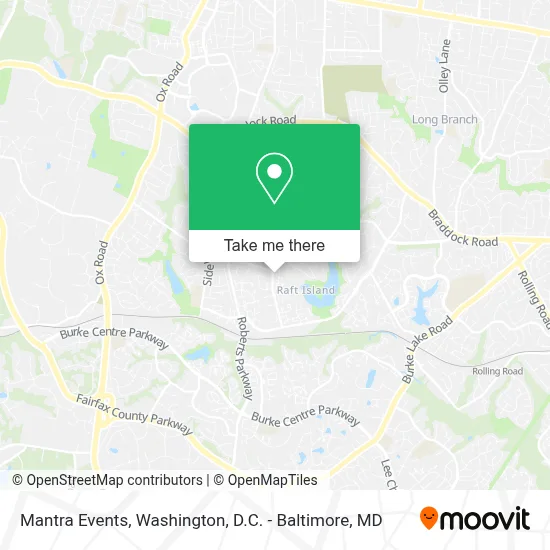 Mantra Events map