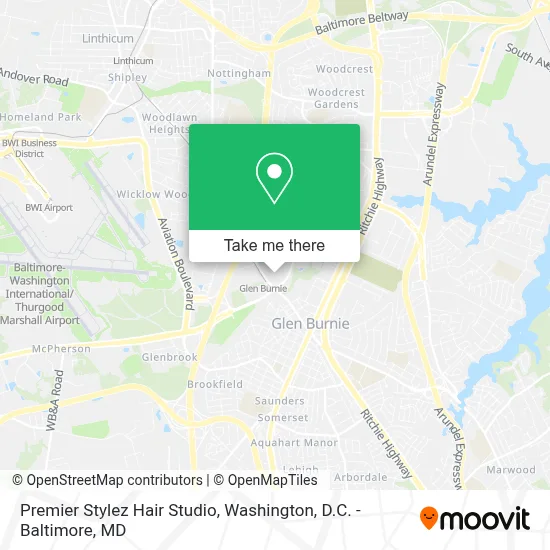 Premier Stylez Hair Studio map
