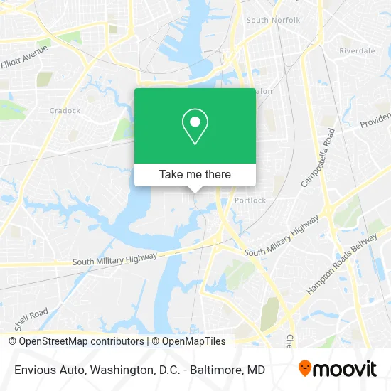Envious Auto map