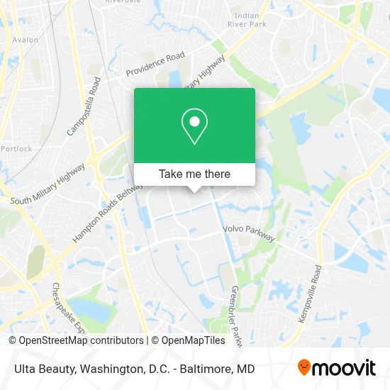 Ulta Beauty map