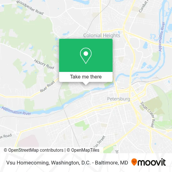 Vsu Homecoming map