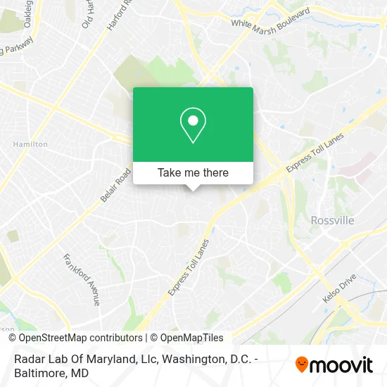 Radar Lab Of Maryland, Llc map
