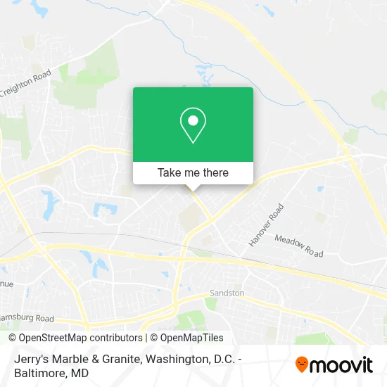 Jerry's Marble & Granite map