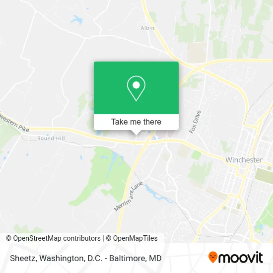 Sheetz map