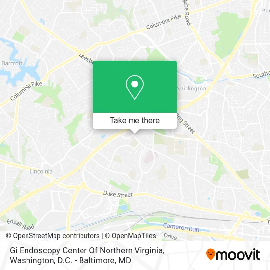 Gi Endoscopy Center Of Northern Virginia map