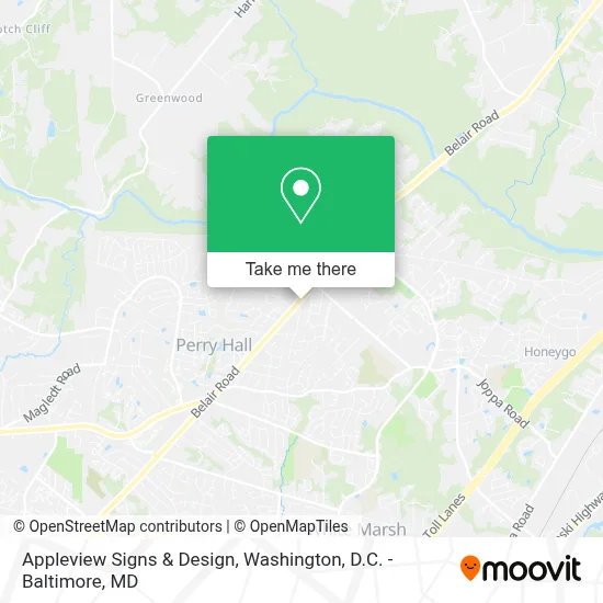 Appleview Signs & Design map