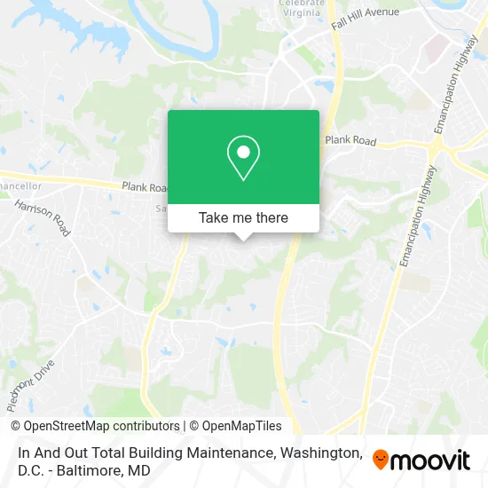 In And Out Total Building Maintenance map