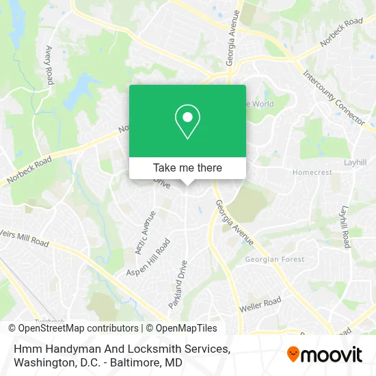 Hmm Handyman And Locksmith Services map
