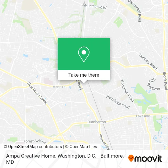 Ampa Creative Home map