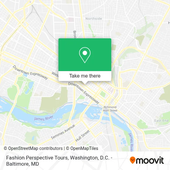 Fashion Perspective Tours map