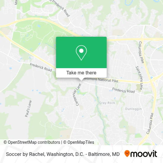 Soccer by Rachel map