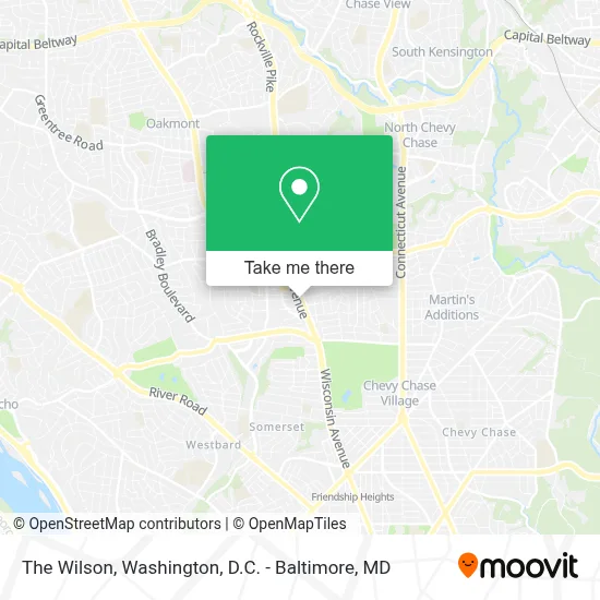 The Wilson map