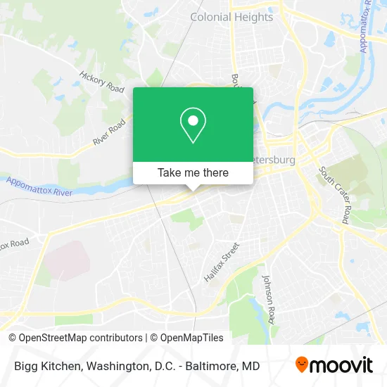 Bigg Kitchen map