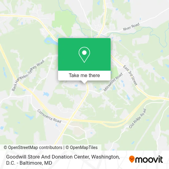 Goodwill Store And Donation Center map
