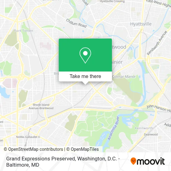 Grand Expressions Preserved map