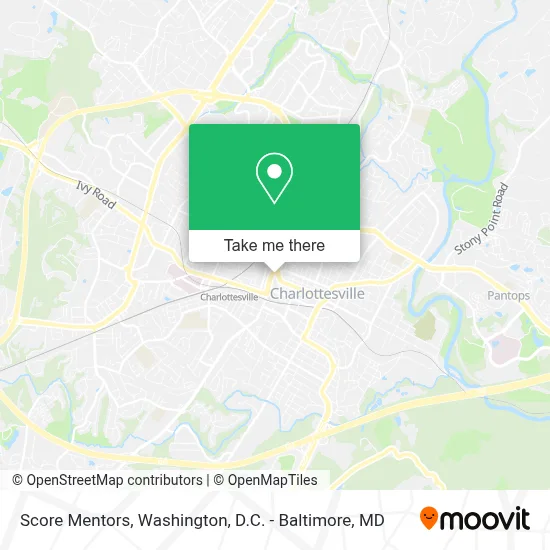 Score Mentors map