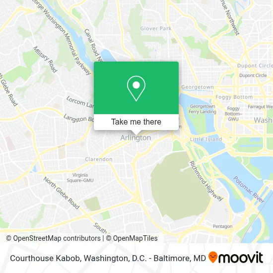Courthouse Kabob map