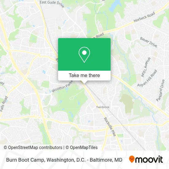Burn Boot Camp map