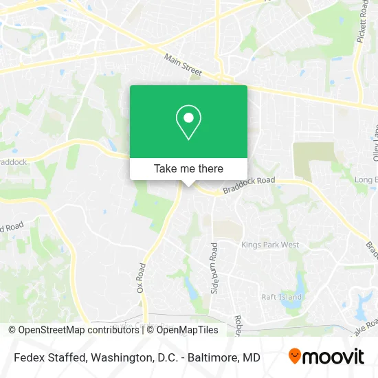 Fedex Staffed map