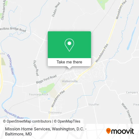 Mission Home Services map
