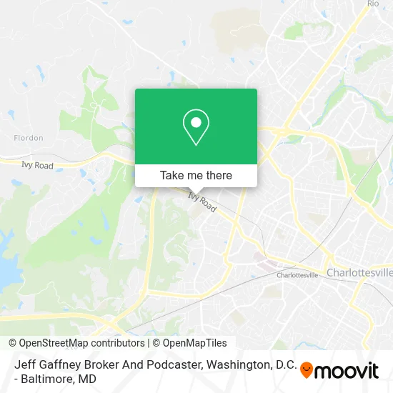 Jeff Gaffney Broker And Podcaster map