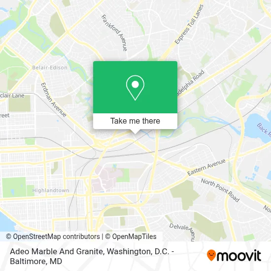 Adeo Marble And Granite map